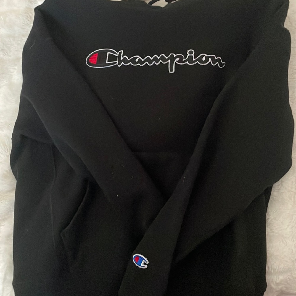 Black womens champion hoodie